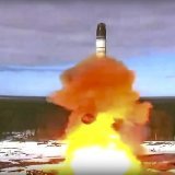 La Russie a augmenté un peu ses investissements dans les armes nucléaires et reste troisième sur cette question (archives).